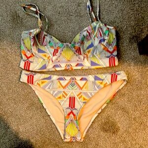 Mara Hoffman tribal bikini. super boho